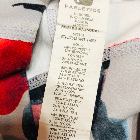 Fabletics Printed PowerHold Legging 0757 - Picture 4 of 8